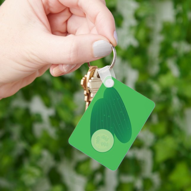 Cucumbers Key Ring (Hand)