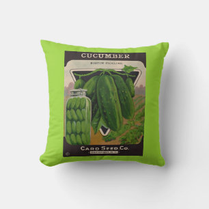 cucumbers seed envelope cover cushion