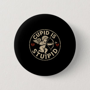 Cud Is Stud Hate Valentines Anti Valentine Stud Cu 6 Cm Round Badge