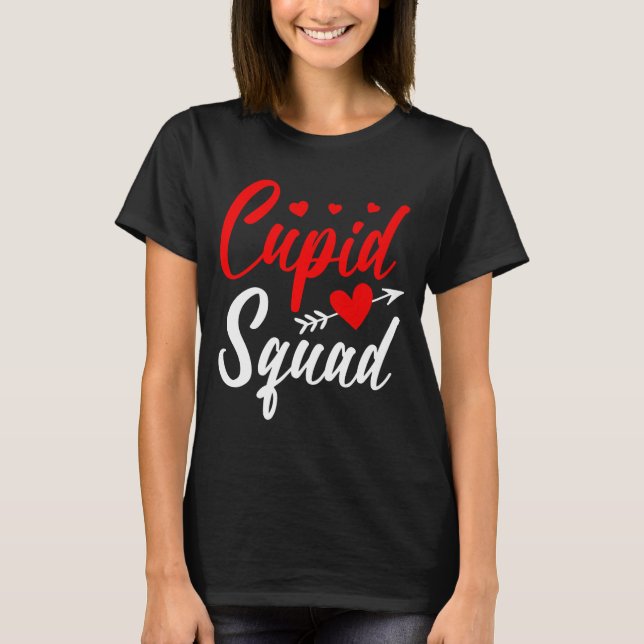 Cud Squad Cute Valentine's Couples New Husband Wif T-Shirt (Front)