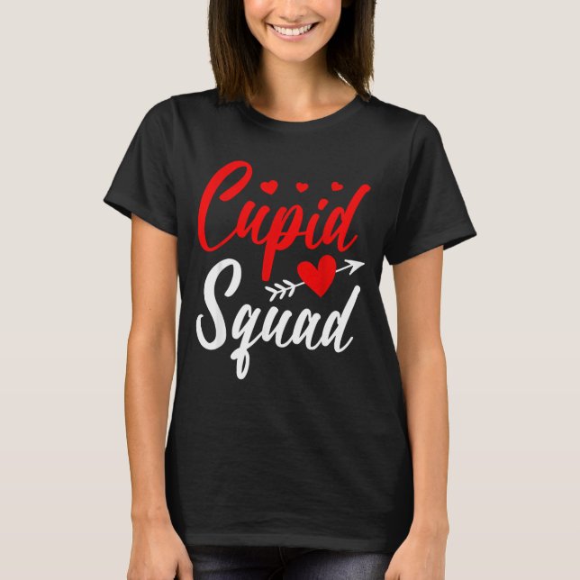 Cud Squad Cute Valentine's Couples New Husband Wif T-Shirt (Front)