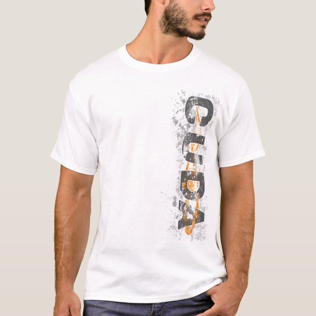 Cuda Vert Orange v2 T-Shirt (Front)