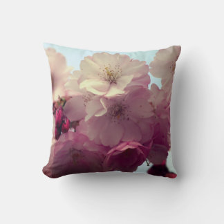 Cudde with cherry flowers — Photo Cushion