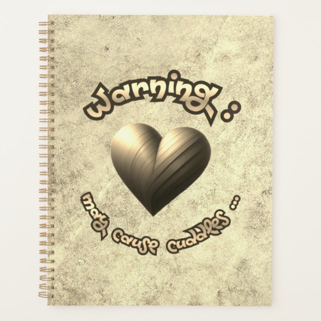 Cuddle Alert – Art with Heart! Planner (Front)