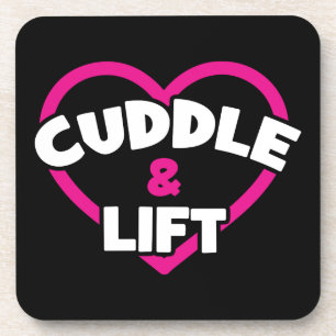 Cuddle and Lift - Funny Novelty Weight Lifting Gym Coaster
