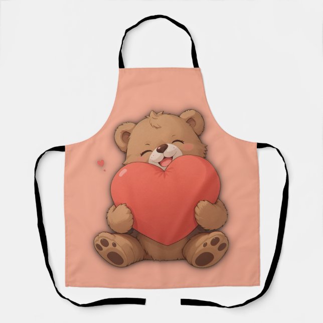 Cuddle bear apron (Front)