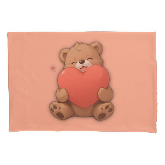Cuddle bear pillowcase