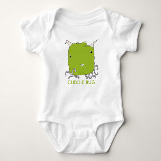 Cuddle Bug - Lime Baby Bodysuit