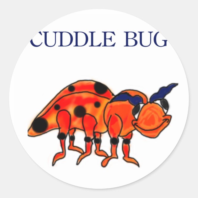 Cuddle Bug Sticker (Front)
