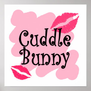 cuddle bunny poster