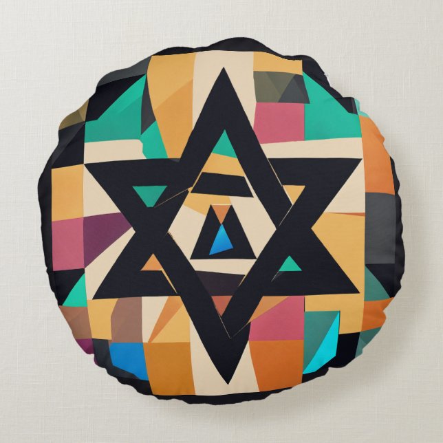 Cuddle Cloud Round Cushion (Back)