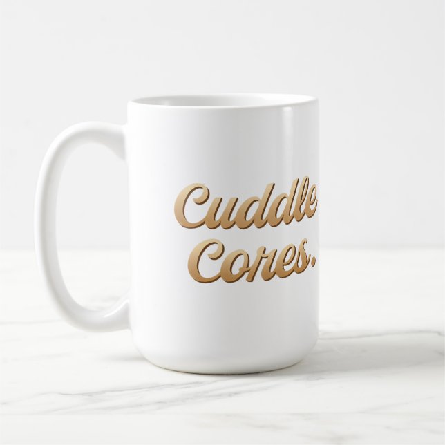 Cuddle Cores  Coffee Mug (Left)