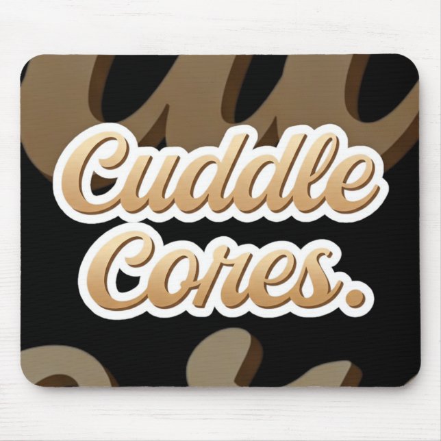 Cuddle Cores  Mouse Pad (Front)
