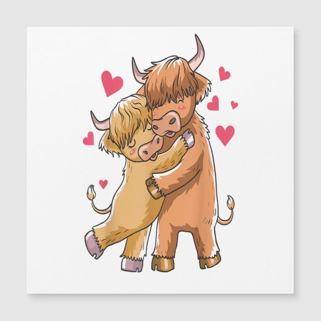 Cuddle Highland Cattle I Scottish Cow Farmers  (Front)
