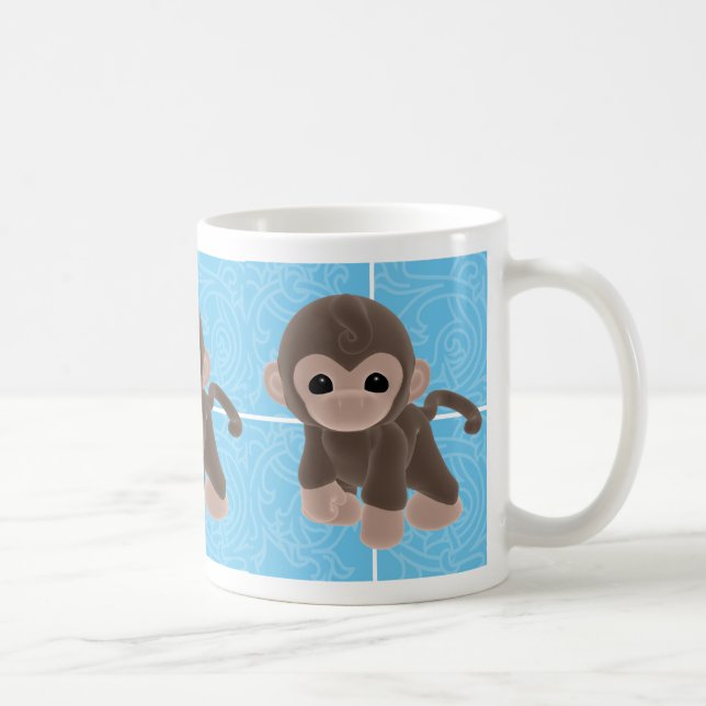 Cuddle Monkey Mug (Right)