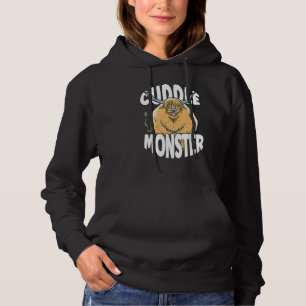 Cuddle Monster Cute Highland Cow Lover Scottish Ca Hoodie