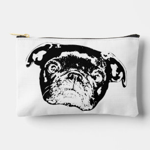 Cuddle Pug Beauty Accent Accessory Pouch