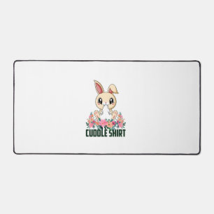 Cuddle Shirt Bunny Pyjamas Pyjamas Nightshirt Rabb Desk Mat