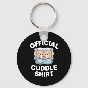 Cuddle Shirt Cute Teddy Bear Sleepwear  Key Ring