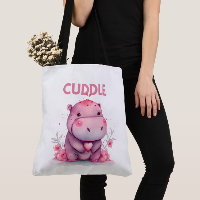 Cuddle Tote Bag (Close Up)
