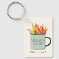 Cuddle Weather Watercolor Fall Leaves Autumn