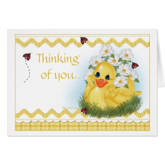 CuddleCreek® SunnyDuck Greeting Card