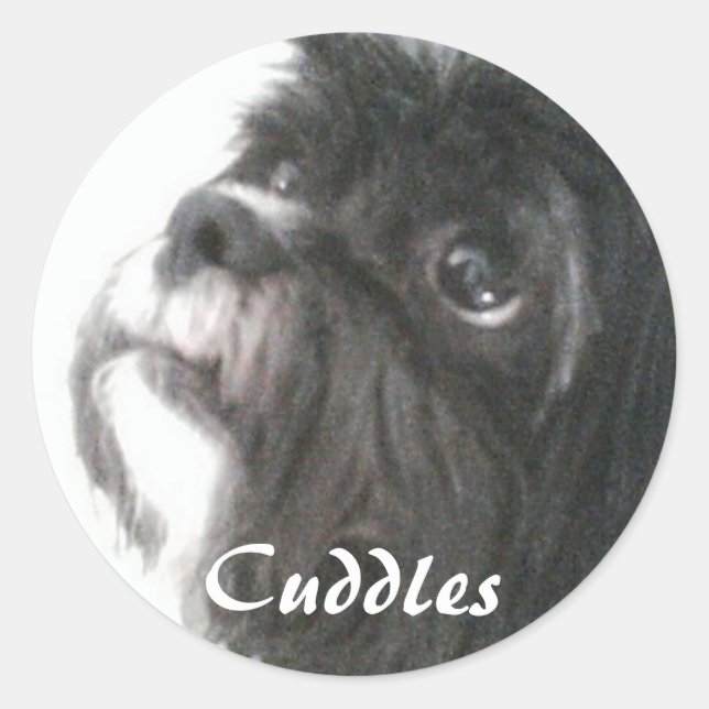 Cuddles Sticker (Front)