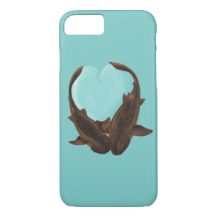 Cuddling Nurse Sharks iPhone 8/7 Case