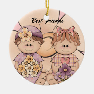 Cuddly Baby Best Friends Ornament