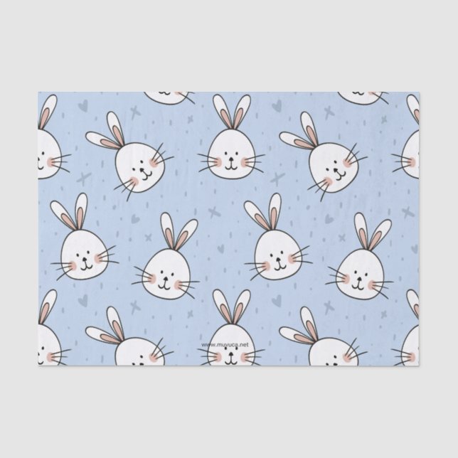 Cuddly bunnies 0320 tissue paper (Front)