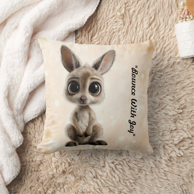 "Cuddly Kanga Cutie" Cushion (Blanket)