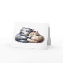 Cuddly Kittens NOTECARD
