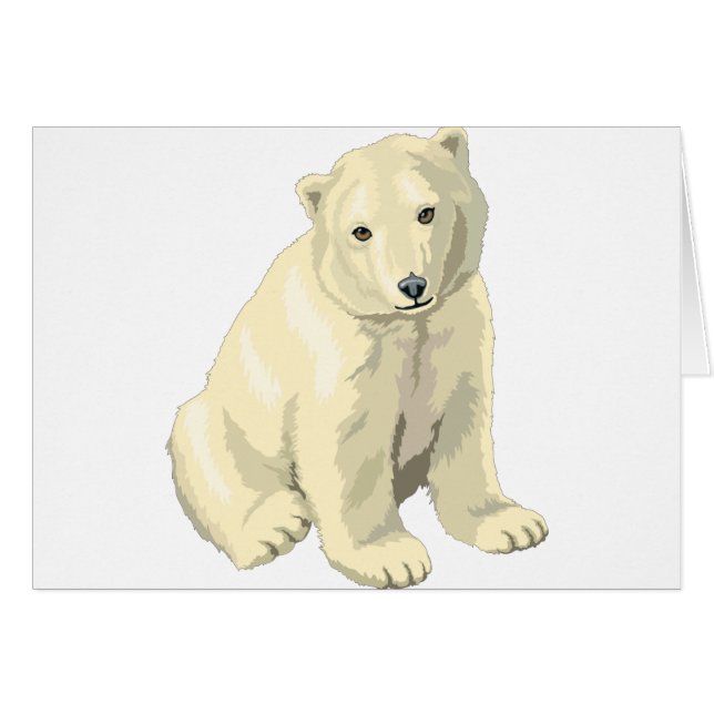 Cuddly  Polar Bear (Front Horizontal)