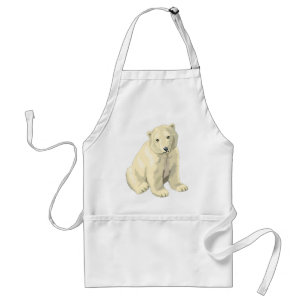 Cuddly Polar Bear Standard Apron