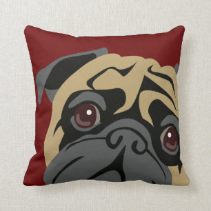 Cuddly Pug Cushion