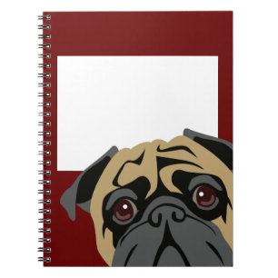 Cuddly Pug Notebook