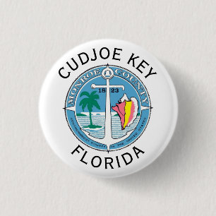Cudjoe Key - Florida Keys 3 Cm Round Badge