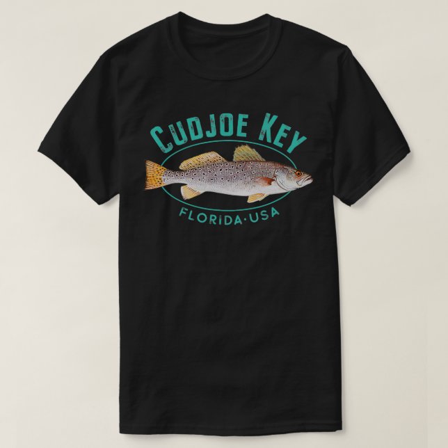 Cudjoe Key Florida  T-Shirt (Design Front)