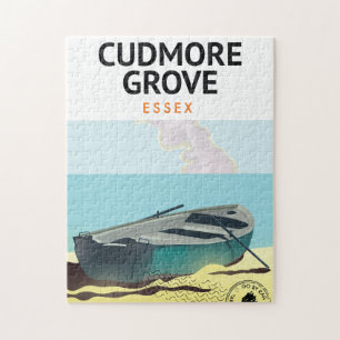  Cudmore Grove Essex travel poster Jigsaw Puzzle