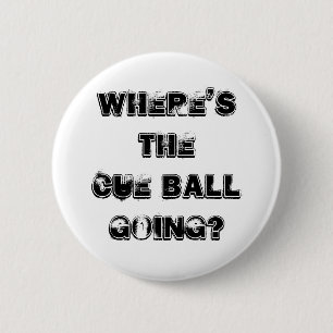 Cue Ball Snooker Quote Badge