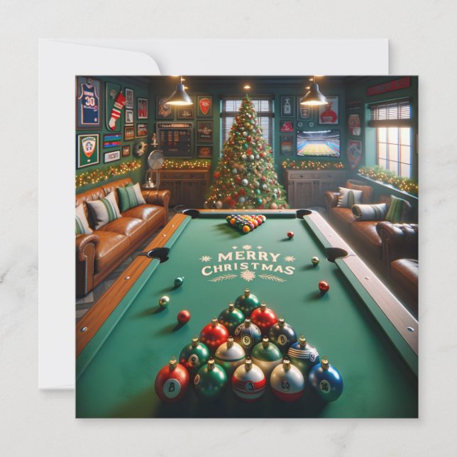 Cue Sports Holiday Hustle (Front)