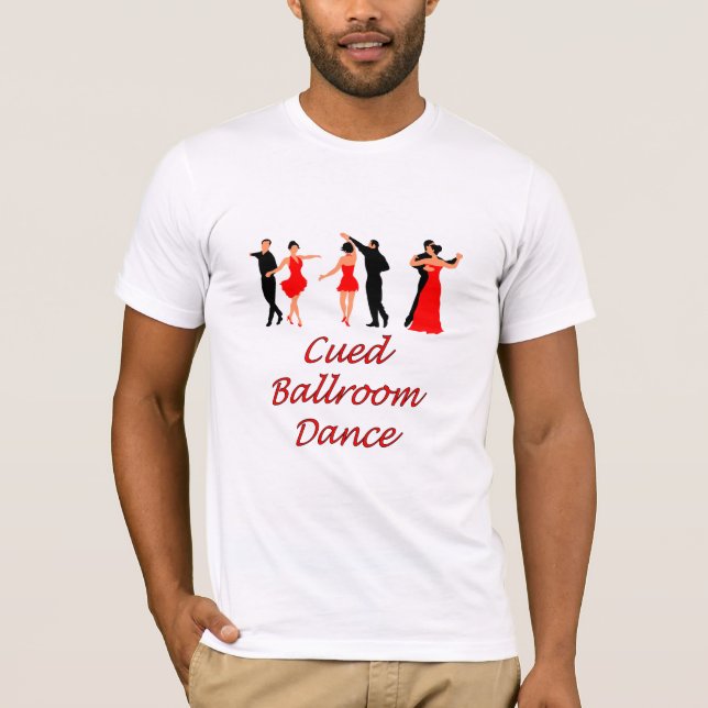 Cued Ballroom 100%  jersey cotton T-shirt (Front)
