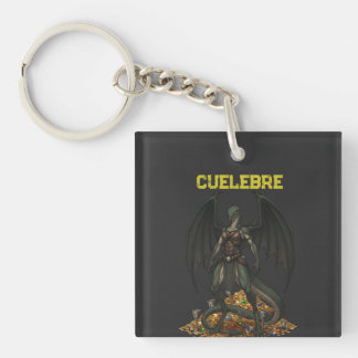 Cuelebre Mythic Dragon - Treasure Guardian Key Ring