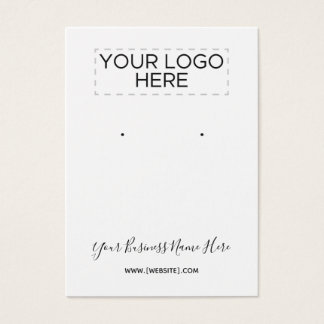 Cufflink Display Card