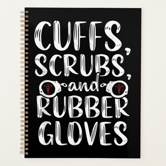 Cuffs Correctional Nurse RN Prison Nursing Medical Planner (Front)