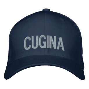 Cugina (cousin/female) embroidered cap hat