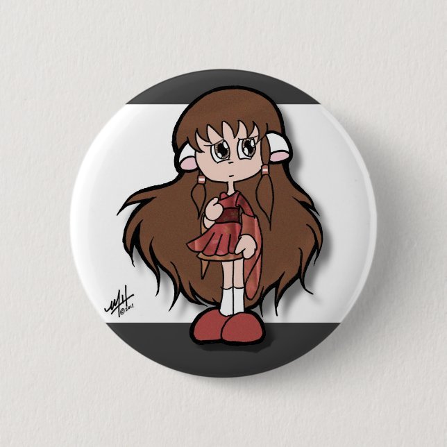 Cukini Cosplay Chi 6 Cm Round Badge (Front)