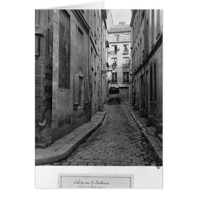 Cul-de-sac Saint-Ambroise (Front)