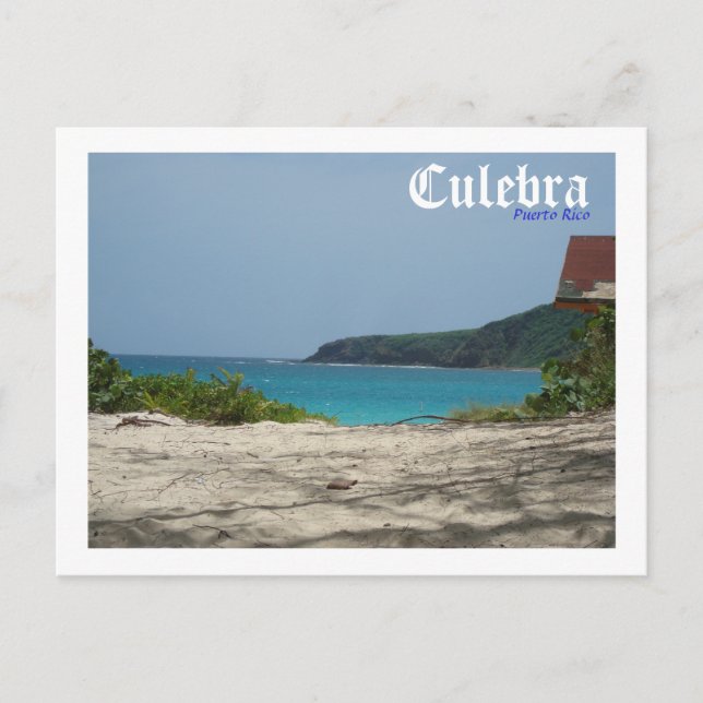 Culebra, Puerto Rico Postcard (Front)