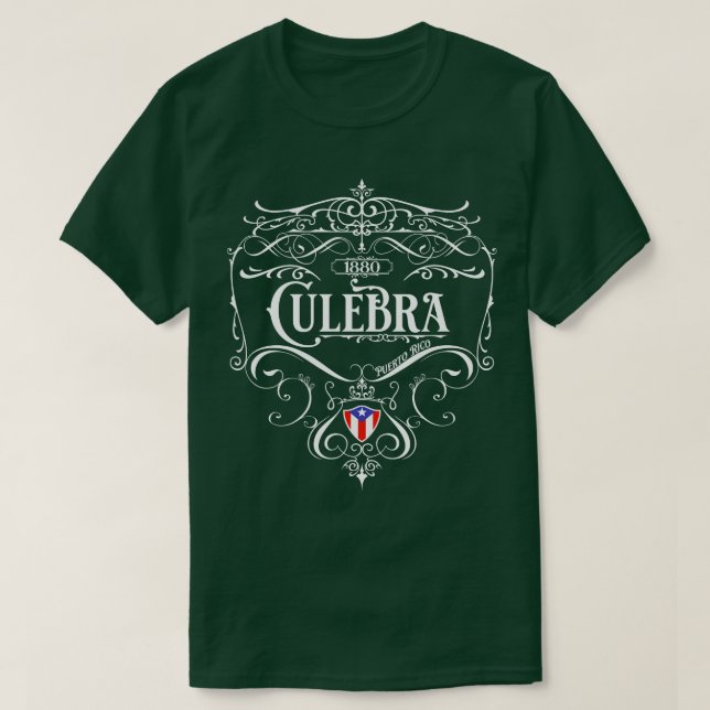 Culebra Vintage design T-Shirt (Design Front)